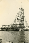SP_BRUGGEN_BOTLEKBRUG_008 De aanleg van de Botlekbrug; 1955