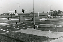 SP_GROENEKRUISWEG_009 Overzichtsfoto van het kruispunt Groene Kruisweg, Hekelingseweg en de Winston Chulchilllaan; 1966
