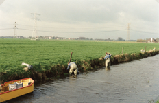 SP_LAGEWEG_001 Werkzaamheden aan de oevers van de watering langs de Lageweg; Juli 1992