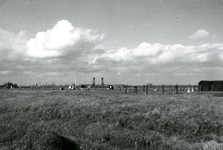 SP_MEELDIJK_027 Kijkje op de koeien in de polder Braband vanaf de Meeldijk of Houwerseweg. Op de achtergrond de ...