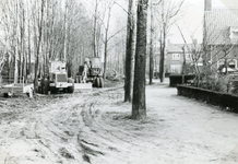 SP_MOLENPAD_016 Bomenkap ten behoeve van de verbreding van de uitrit van het Molenpad; 27 december 1970