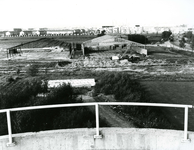 SP_RIOOLZUIVERING_006 De rioolwaterzuiveringsinstallatie aan de Hekelingseweg. Loodsen in aanbouw; 1965