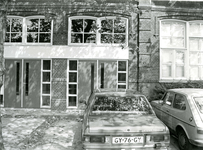 SP_VREDEHOFSTRAAT_042 Verbouwing van zaal 1 in jongerencentrum Ignition, in de voormalige openbare lagere school; 1983