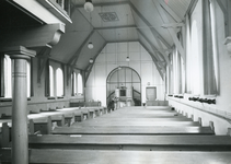 TI_STRYPSEDIJK_006 Interieur van de Gereformeerde Kerk aan de Strypsedijk; ca. 1960