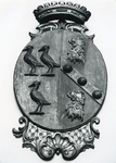 VP_MIDDELWEG_003 Wapenschild behorende bij de boerderij de Esterenburg; 6 mei 1980