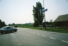 ZL_KERKWEG_12 Kerkweg ter hoogte van de kruising met de Haasdijk; 29 juni 1999