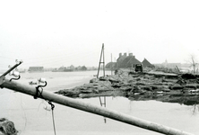 ZL_WATERSNOODRAMP_009 De Haasdijk, gezien in oostelijke richting; 1 februari 1953