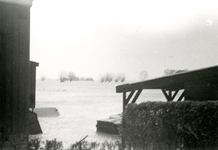 ZL_WATERSNOODRAMP_031 De boerderij Bouwlust van M. Blaak; Februari 1953
