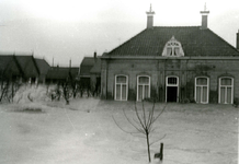 ZL_WATERSNOODRAMP_056 Huis in het water; 1 februari 1953