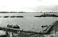 ZW_BERNISSEDIJK_012 Aanleg van de Jachthaven De Vijfsluizen, gezien vanaf de Bernisserdijk; Augustus 1972