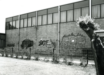 ZW_CHRISTINALAAN_001 De Gaffelaar beklad met graffiti; 1987
