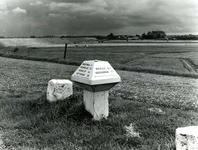 ZW_MAASDIJK_001 ANWB-paddestoel op de kruising Maasdijk / Groene Kruisweg; ca. 1960