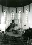 ZW_SCHOOLSTRAAT_029 Interieur van de Ned. Hervormde Kerk (St. Martinuskerk); ca.1960