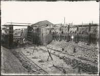 FOTO_GF_C039 Herstel van de sluis van het Kanaal door Voorne; ca. 1901