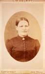 KLW010 Den Haag; Cornelia van Trierum (1842-1926), dochter van Boudewijn van Trierum en Dina Kramer. Echtgenote van ...