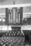 KLW018 Rockanje; Leendert Groeneveld (1860-1938) 50 jaar organist in de NH kerk, Rockanje.De in de kerk aanwezige ...