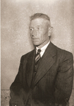 BRAVENBOER_0034 Portret van Simon Koekendorp (geb. 12-01-1900 te Rockanje); ca. 1941
