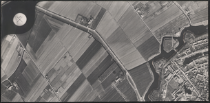 LUCHTFOTO_VOORNE_015A De Schrijversdijk en het noordwestelijk deel van de vesting Brielle, met onder meer het Maarland ...