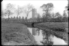 GN2167 Brug achter de oude begraafplaats; ca. 1920