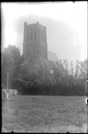 GN2171 Gezicht op de Catharijnekerk vanaf de Brigittenweg; ca. 1920