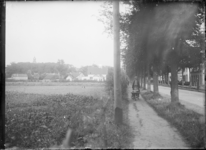 GN5132 Kijkje op de Stationsweg; ca. 1920