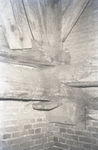 B1159 Restauratie van de Catharijnekerk - constructie van houten balken; ca. 1959