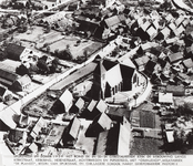 B1271 Het centrum van Spijkenisse, gezien vanuit de lucht; 1939