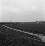 C1973 De Aaldijk, naar het westen richting de Boerderij Bouwlust; April 1995