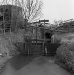 C2036 Sluis in de polder Zwartewaal; februari 1986