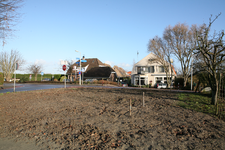 F0527 De woningen langs de Veckdijk en Dorpsdijk, gezien vanaf de Dijckpotingen; 6 januari 2008