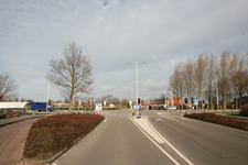 F0922 Het kruispunt van de Groene Kruisweg, de Thoelaverweg en de Amer; 27 januari 2008