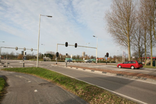 F0927 Het kruispunt van de Groene Kruisweg, de Thoelaverweg en de Amer; 27 januari 2008