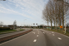 F0929 Het kruispunt van de Groene Kruisweg, de Thoelaverweg en de Amer; 27 januari 2008