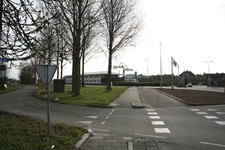 F0937 Het kruispunt van de Groene Kruisweg, de Thoelaverweg en de Amer; 27 januari 2008