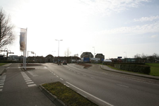 F0941 Het kruispunt van de Groene Kruisweg, de Thoelaverweg en de Amer; 27 januari 2008