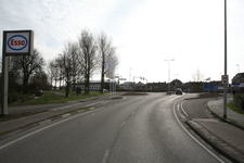F0942 Het kruispunt van de Groene Kruisweg, de Thoelaverweg en de Amer; 27 januari 2008