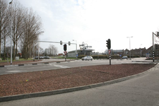 F0950 Het kruispunt van de Groene Kruisweg, de Thoelaverweg en de Amer; 27 januari 2008