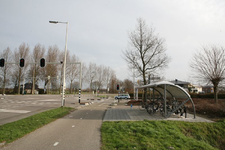 F0959 Het kruispunt van de Groene Kruisweg, de Thoelaverweg en de Amer; 27 januari 2008