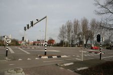 F0962 Het kruispunt van de Groene Kruisweg, de Thoelaverweg en de Amer; 27 januari 2008