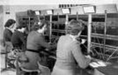 F1256 De Telefooncentrale van Brielle; ca. 1951