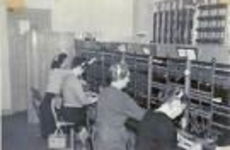 F1257 De Telefooncentrale van Brielle; ca. 1951