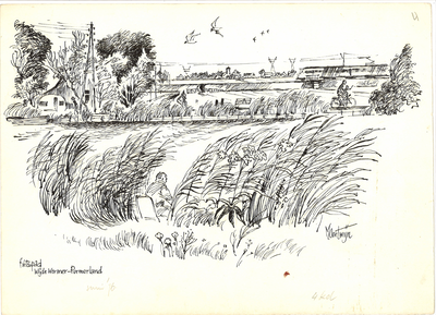 CMO00300-013 Gezicht op Wijde Wormer en Purmerland