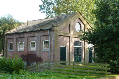 NL-PmWA_0059_120002660 Edam, Burg. Versteeghsingel. Gemaal van de Zuidpolder.Dit gemaalcomplex is gebouwd in 1875, als ...