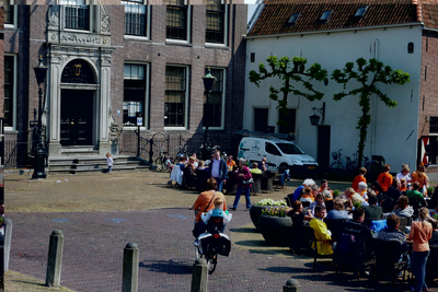 NL-PmWA_0059_120002668 Edam, Damplein. Koninginnedag 2011.