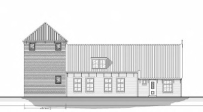 HGOM00001038 Tekening Buitengouwweg 1 Middelie