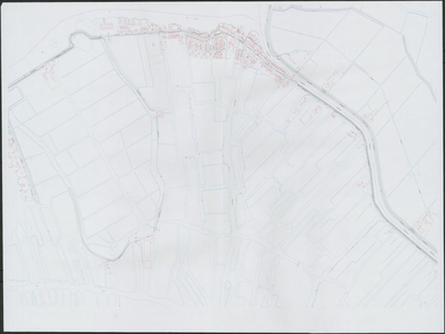 KA3_00044 Huisnummerkaart van de gemeente Wormerland in 5 bladen. Blad Oostknollendam