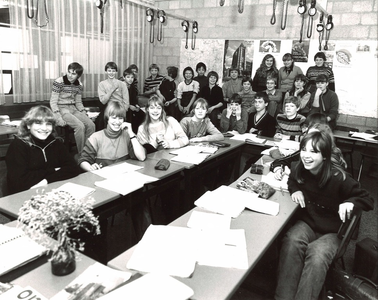 UPL-klas0100 Klassenfoto Ignatius College Purmerend, klas 2ACees Karhof, Ellemieke Zaal, Thomas Alexandre, Anja ...