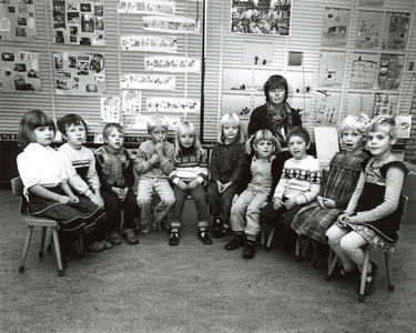 UPL-klas0167 Klassenfoto Kleuterland Jisp/Wormer