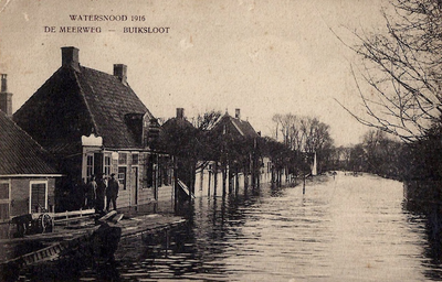 UPL000000049 Buiksloot, Meerweg. Watersnood 1916.