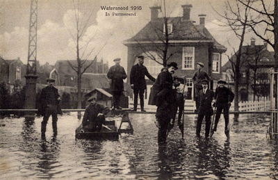 UPL000000110 Watersnood 1916 in Purmerend